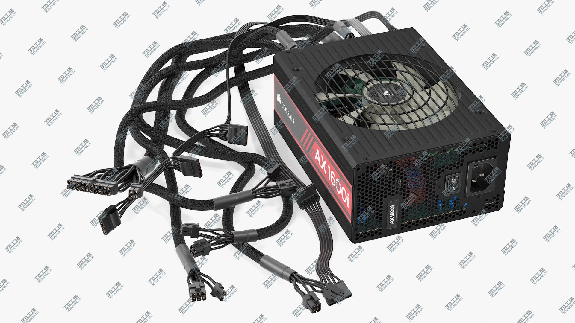 images/goods_img/2021040164/CORSAIR AX1600i PC Modular PSU 3D model/1.jpg